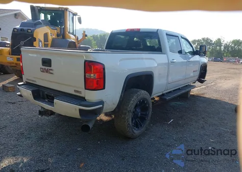2015 GMC Sierra 2500Hd Slt из США, поврежденный, VIN 1GT12ZE80FF655413